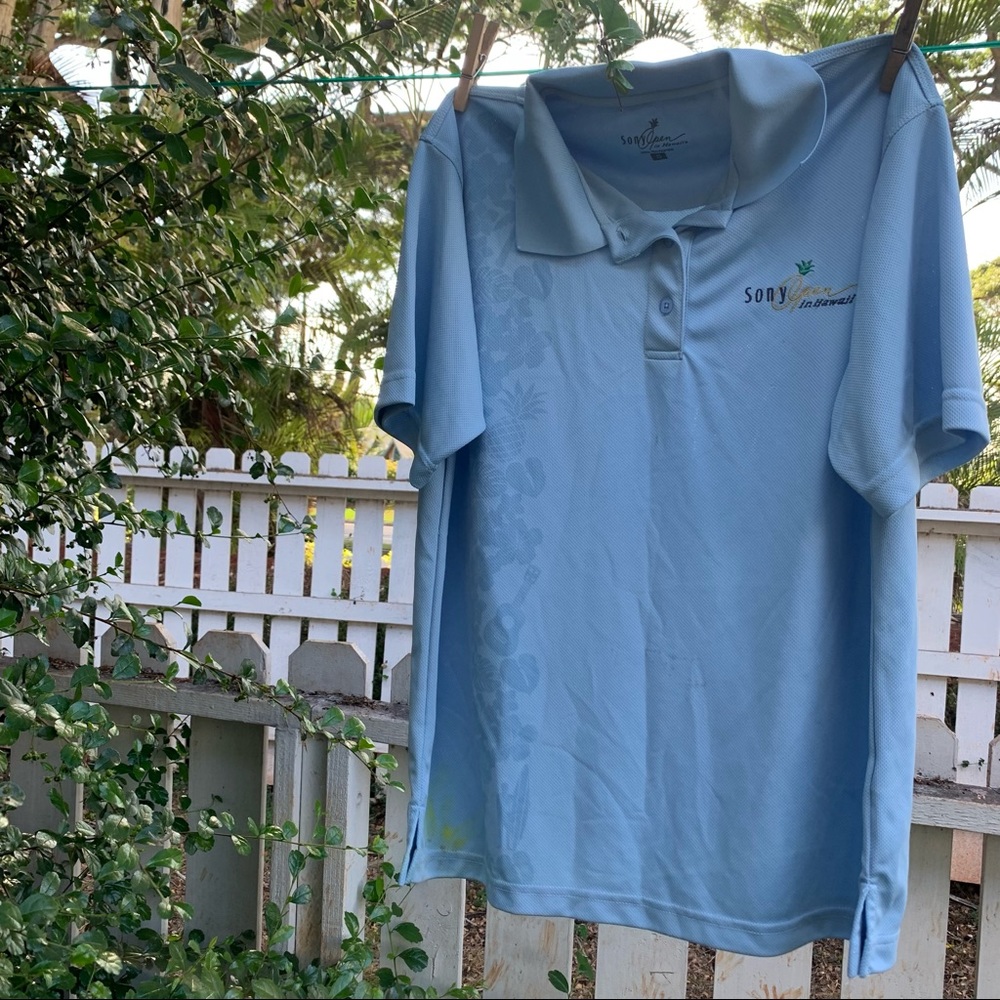 Sony Open in Hawaii golf polo shirt 💙